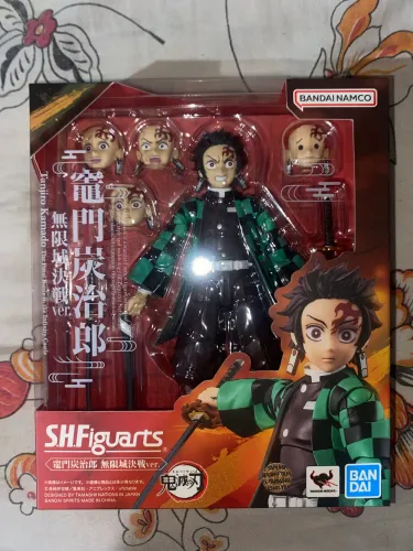 Tanjiro castelo infinito Sh figuarts