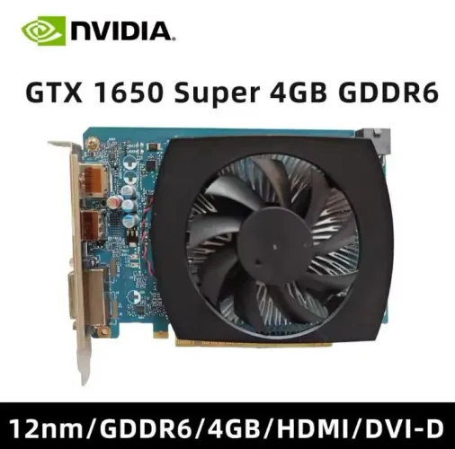 Placa de Vídeo NVIDIA GTX 1650 4GB/128-bit