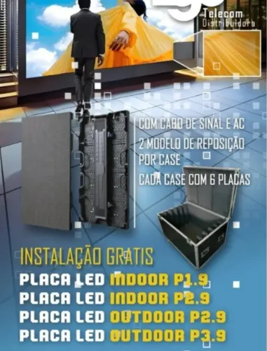 Tela Led P3.9 Outdoor - A Sua Copa do Mundo !!