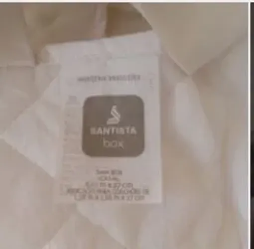 SAIA CAMA BOX CASAL - SANTISTA