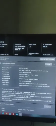 Notebook Ryzen 5