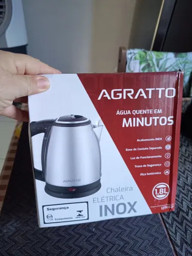 Vendo está chaleira elétrica nova ainda na caixa 