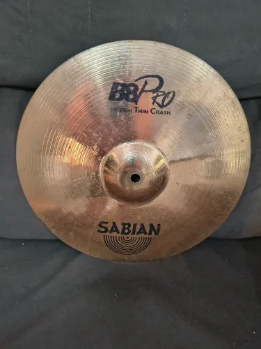 Prato de bateria acústica Thin crash 14 sabian B8 pró