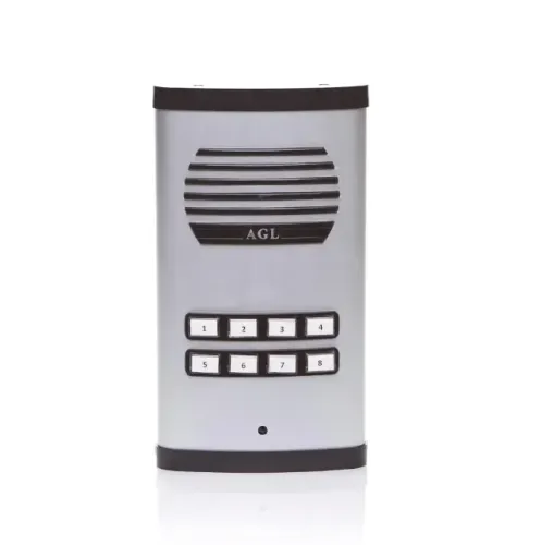 Interfone Porteiro Eletrônico Coletivo Predial 8 Pontos AGL