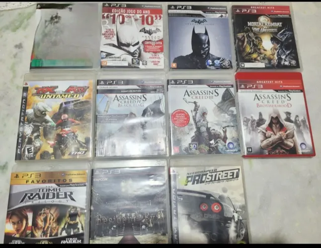 10 Jogos PS3 ORIGINAL