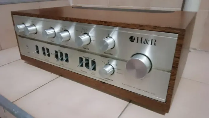 Amplificador Integrado H&R Excelente Tipo Sony Technics Sansui
