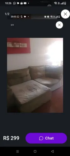 Sofá retrátil reclinável linha luxo porémuito sujo sem defeito $#*$#