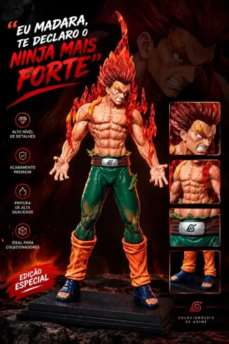 Might Guy 8 Portões Night Guy 28cm Naruto Shippuden