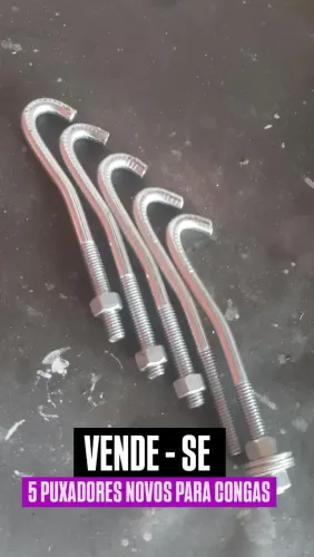 Puxadores (gancho) novos para congas .