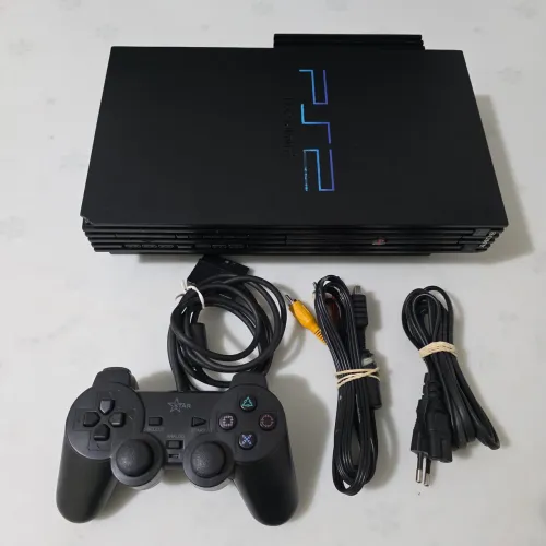 Playstation 2 Fat 39001 Funcionando + Não Lê Jogos, ( Leia )