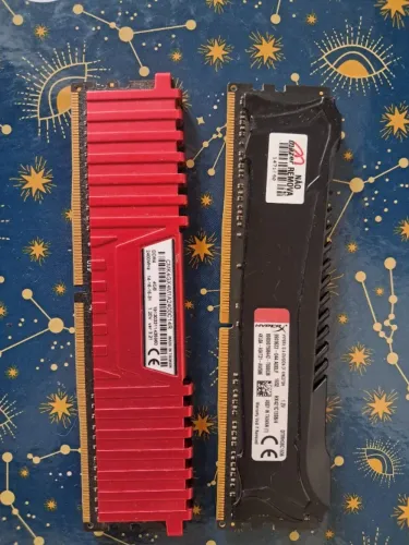 Memória RAM DDR4 4GB - Corsair Vengeance LPX e HyperX Savage