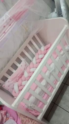 Vendo mini berço com kit