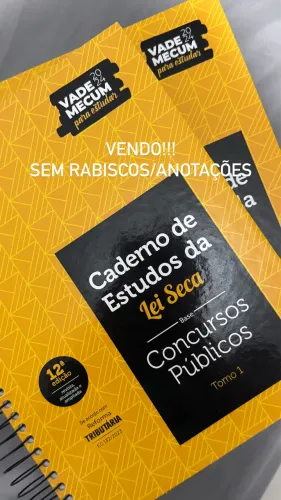 LIVRO DE LEI SECA CONCURSO