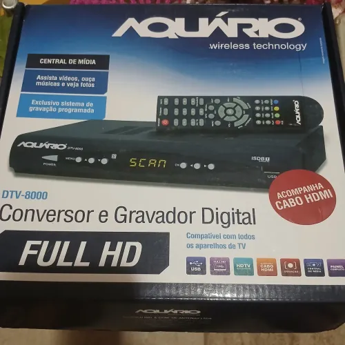 Conversor e gravador digital Aquário