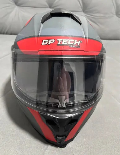 Kit Jaqueta e Capacete - GP Tech