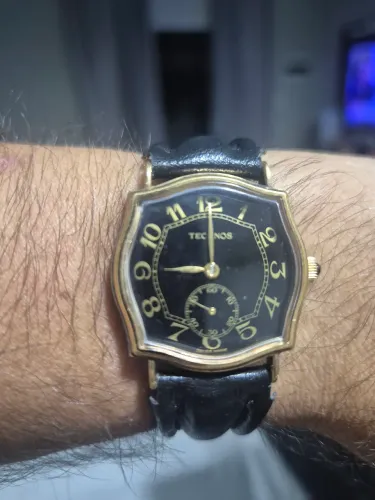 Relógio TECHNOS VINTAGE MECÂNICO  SWISS MADE   -   REVISADO