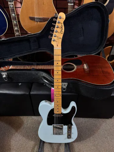 Guitarra telecaster Condor Ct-10 coreana regulada caps alnico ANALISO TROCAS