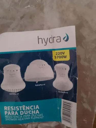EXCELENTE CHUVEIRO HYDRA W 220 PRATICAMENTE SEM USO