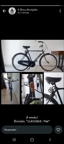 Bicicleta CLASSIQUE 1964 restaurada