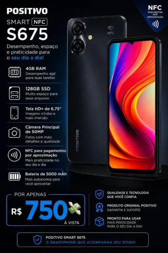 Smartphone positivo UFC
