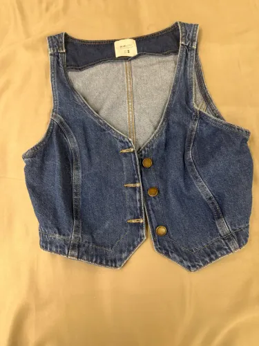 Colete jeans p