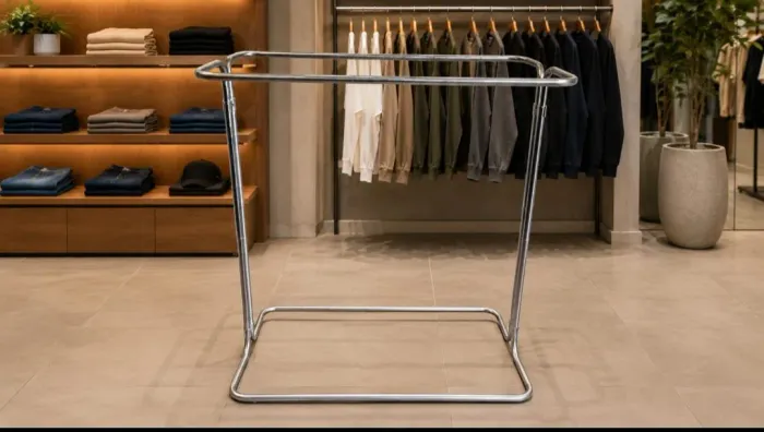 Arara para loja de roupas em ferro