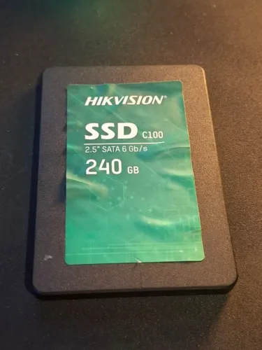 SSD 240GB SATA 3 Hikvision C100 2.5" (Para PC e Notebook)