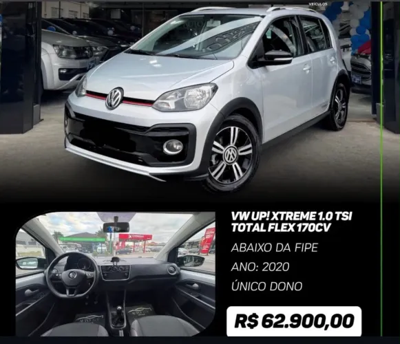 Volkswagen Up! Extreme 1.0 TSI Total Flex 12V 5P 2020