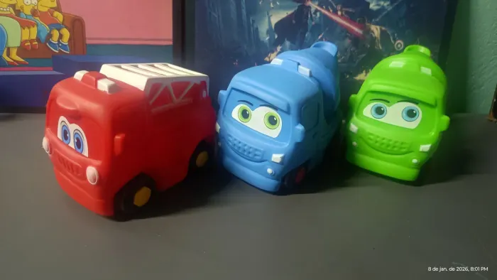 Carros de borracha