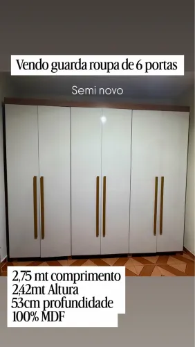 Guarda Roupa 6 Portas