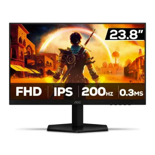 Monitor Gamer AOC Agon G42 24", IPS, FHD, 0.3ms, 200Hz, G-Sync, HDR, HDMI/DP, 12x 69,35