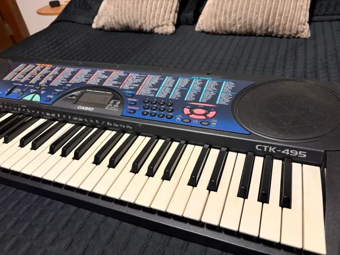 teclado casio ctk-495 em estado de NOVO!