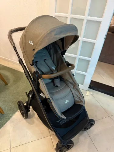 Carrinho de bebê Ginger Travel System (Bege Mocha) - Joie
