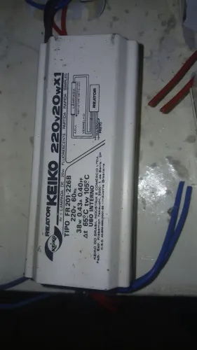 11 reatores KEIKO 220x20vx1. usados funcionando perfeitamente 250 todos