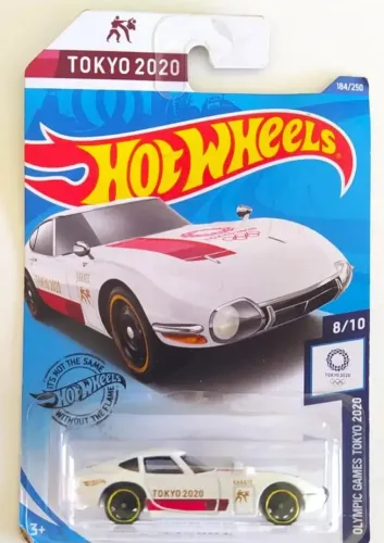 Hot Wheels Toyota 2000 Gt - Tokyo 2020 1/64 (lacrado) Branco