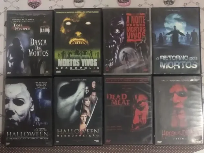 Lote DvD terror - Halloween - Mortos Vivos