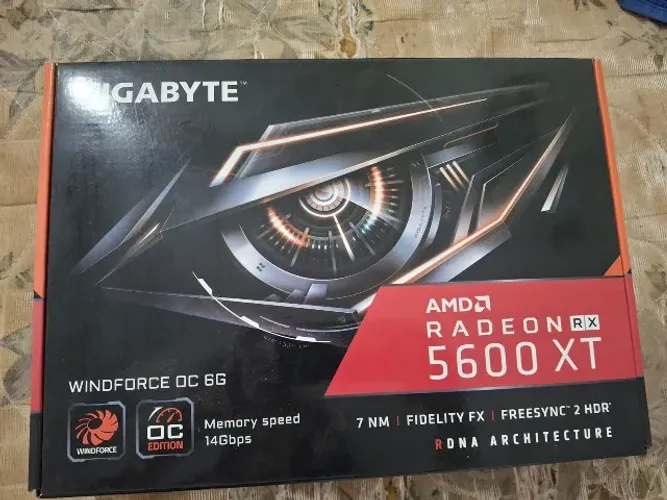 Placa de video AMD Radeon 5600XT Gigabyte Windforce OC