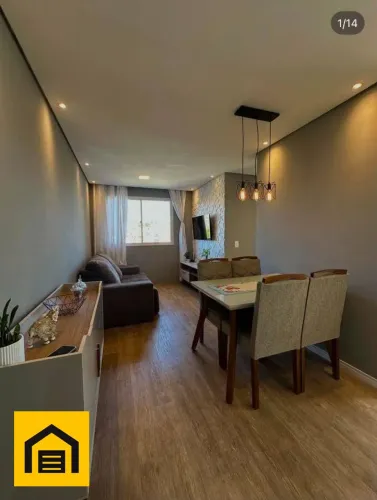 Apartamento com 2 dormitórios à venda, 44 m² por R$ 293.000 - Parque São Vicente - Mauá/SP