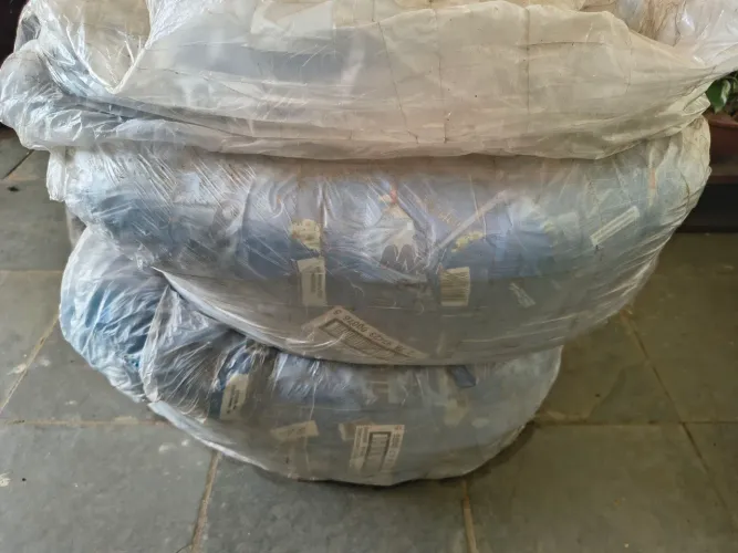Fardo de sabão em pó, pacotes de 500g. Leia descrição.
