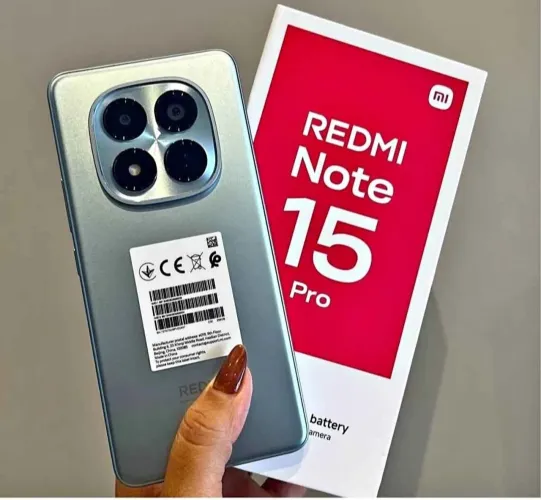 Troco ou Vendo Redimi Note 15 pro 4g NFC novo completo