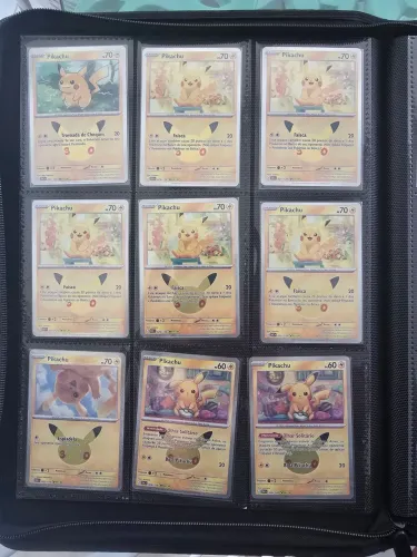 Cartas Pokemon de 30 anos