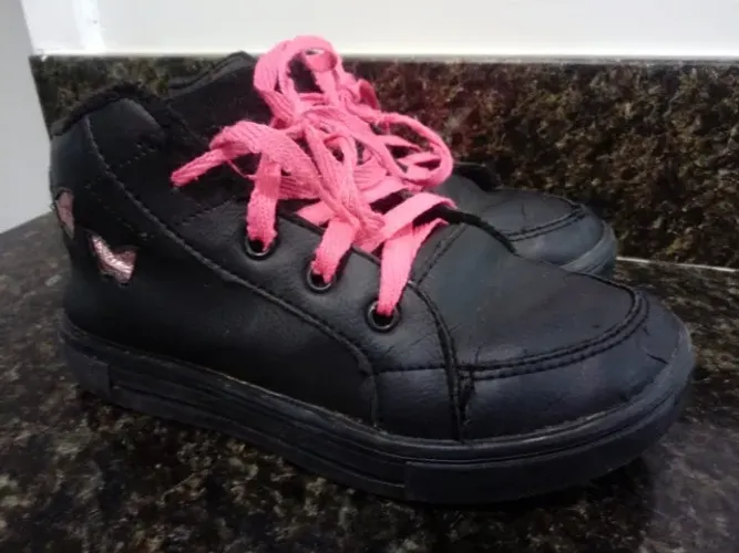 Tênis preto feminino tamanho 30