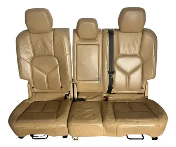 Bancos Traseiros Couro Porsche Cayenne V6 2011 Bege