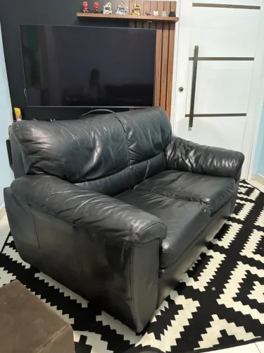 Sofá de couro