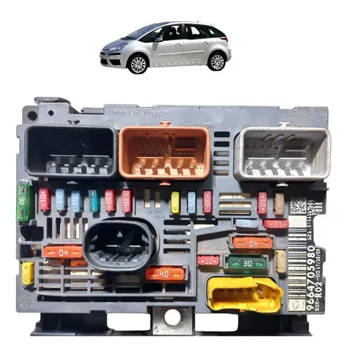 Caixa Fusiveis BSM Modulo Central Citroen C4 Picasso 2007 2013