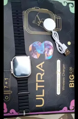 Relógio Smartwatch Ultra 3 c/ 7 pulseiras