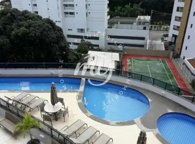 Horto Florestal| Apartamento 183m²| Nascente| 3 Suítes| 3 Vagas| em Salvador