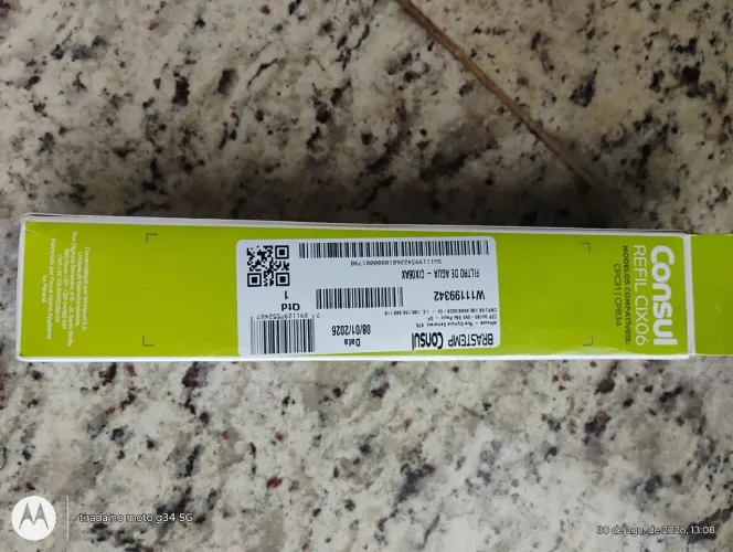 Refil purificador consul