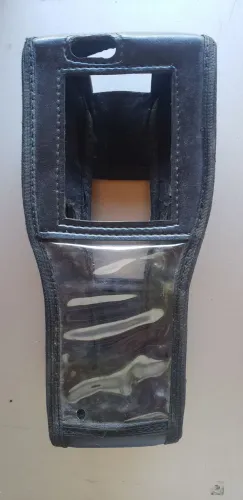 Capa para coletor de dados em couro