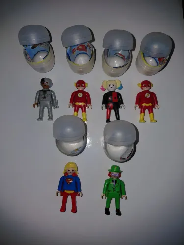 Bonecos Playmobil x DC